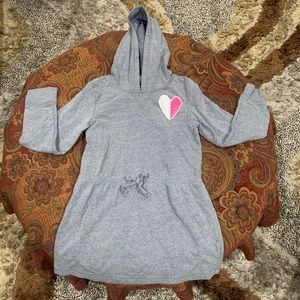 Grey Kids Hoodie with Pockets